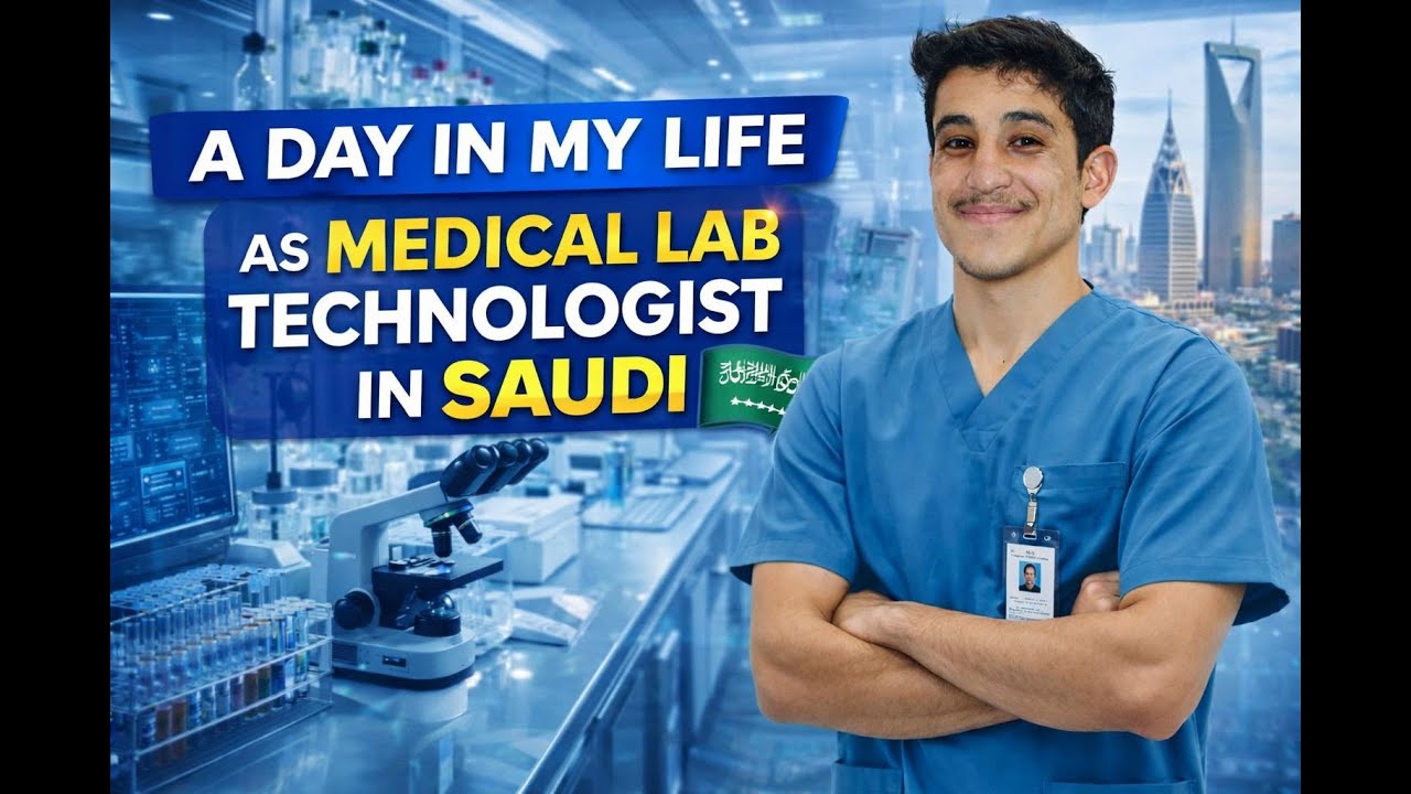 A day in my life as medical lab as medical lab technologist in saudi ...