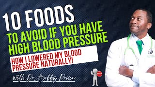 10 Foods to AVOID If You Have High BLOOD PRESSURE!