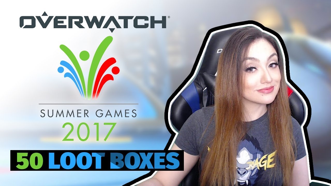 Overwatch Summer Games 2017 - Opening Up 50 LootBoxes