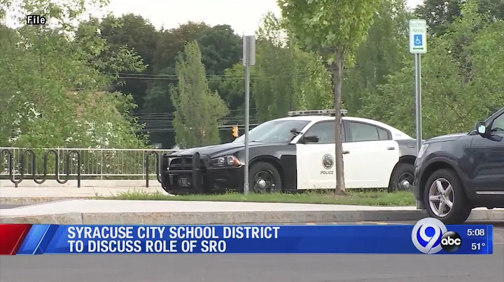 Syracuse City School District to discuss role of SRO