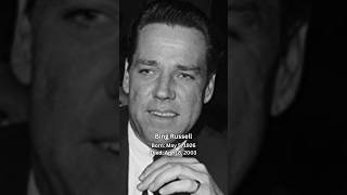 Bing Russell - The Father Of Hollywood Actor Kurt Russell