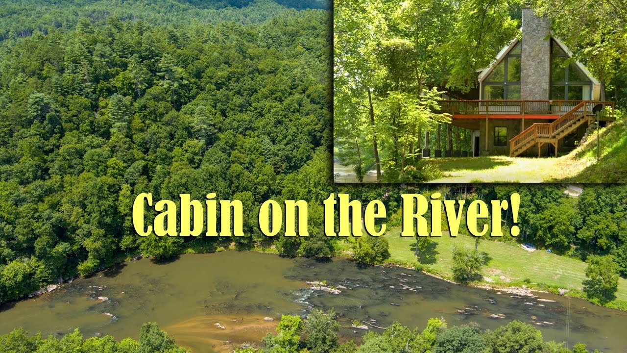 SOLD Riverfront Cabin! 6+ Acres on the Little Tennessee River 105