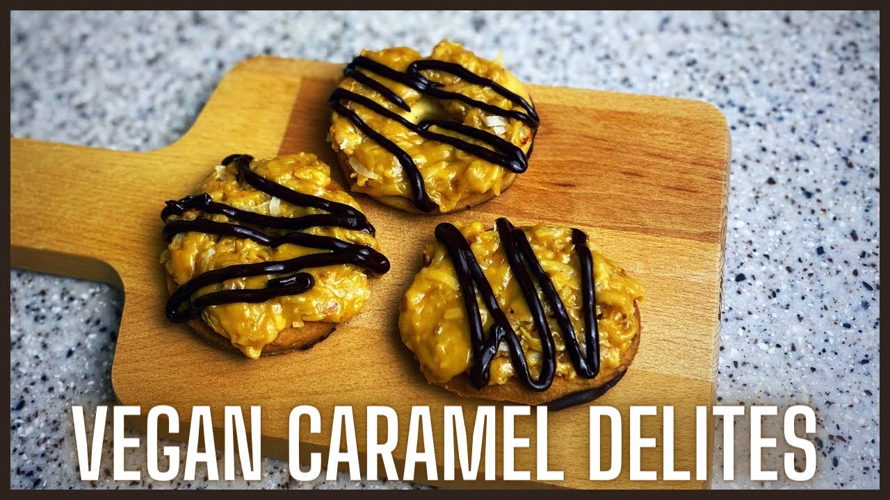 VEGAN CARAMEL DELITES Katie Makes It Vegan YouTube