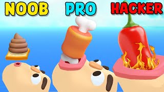 Noob Vs Pro Vs Hacker - Sandwich Runner