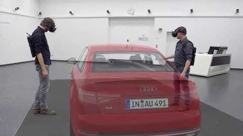 Vrgineers | Using VRHero 5K Plus at the LS Holodeck in Audi