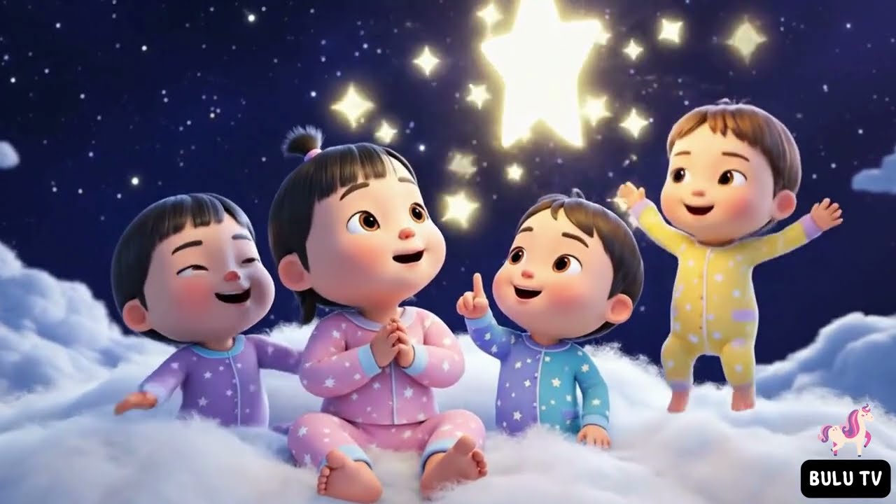 ✨Twinkle Twinkle Little Star | Bedtime Lullabies & Calming Songs for Kids Nursery Rhyme @BULUTVKIDS 