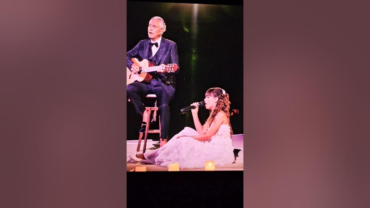 Virginia Bocelli Sings 'Hallelujah' With Her Father, Andrea, at His 30th-Anniversary Celebration ๐๐ Virginia Bocelli Sings 'Hallelujah' With Her Father, Andrea, at His 30th-Anniversary Celebration ๐๐