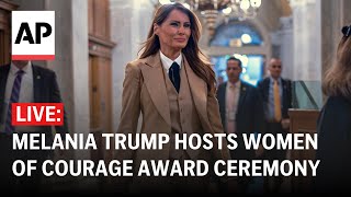 LIVE: Melania Trump hosts International Women of Courage Award ceremony