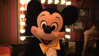 Mickey Mouse shows you around backstage at Town Square Theater at Disney's Magic Kingdom
