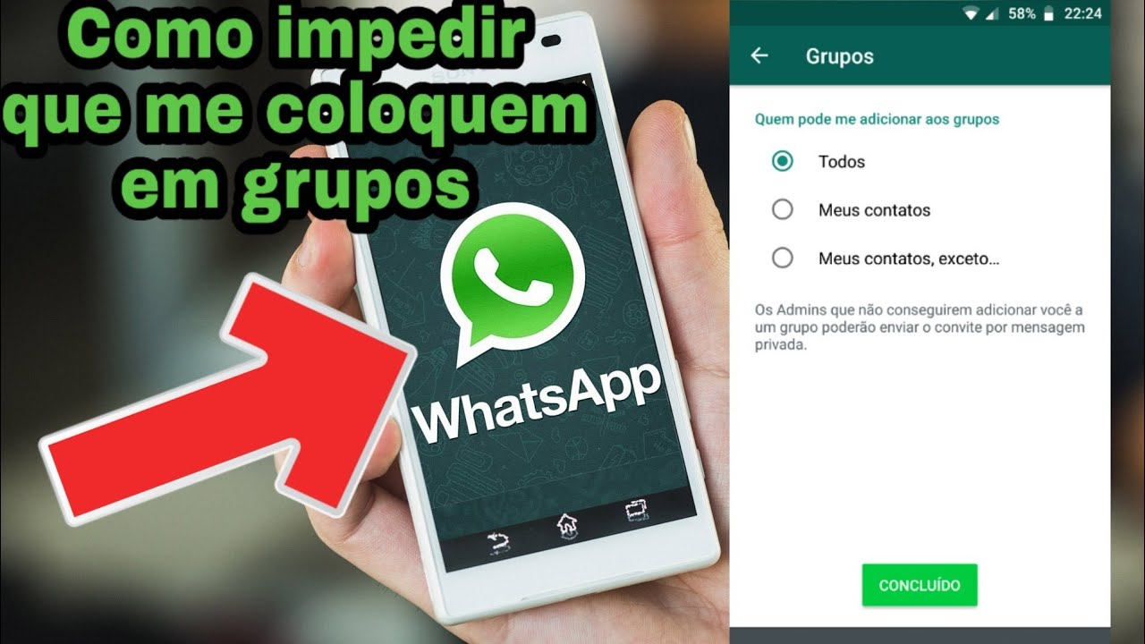 Como travar grupo ou contatos #fy #fypシ #whatsapp #sefudeuuu