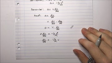 HSC Maths Ext2 - Mechanics - Resisted Motion Example 1