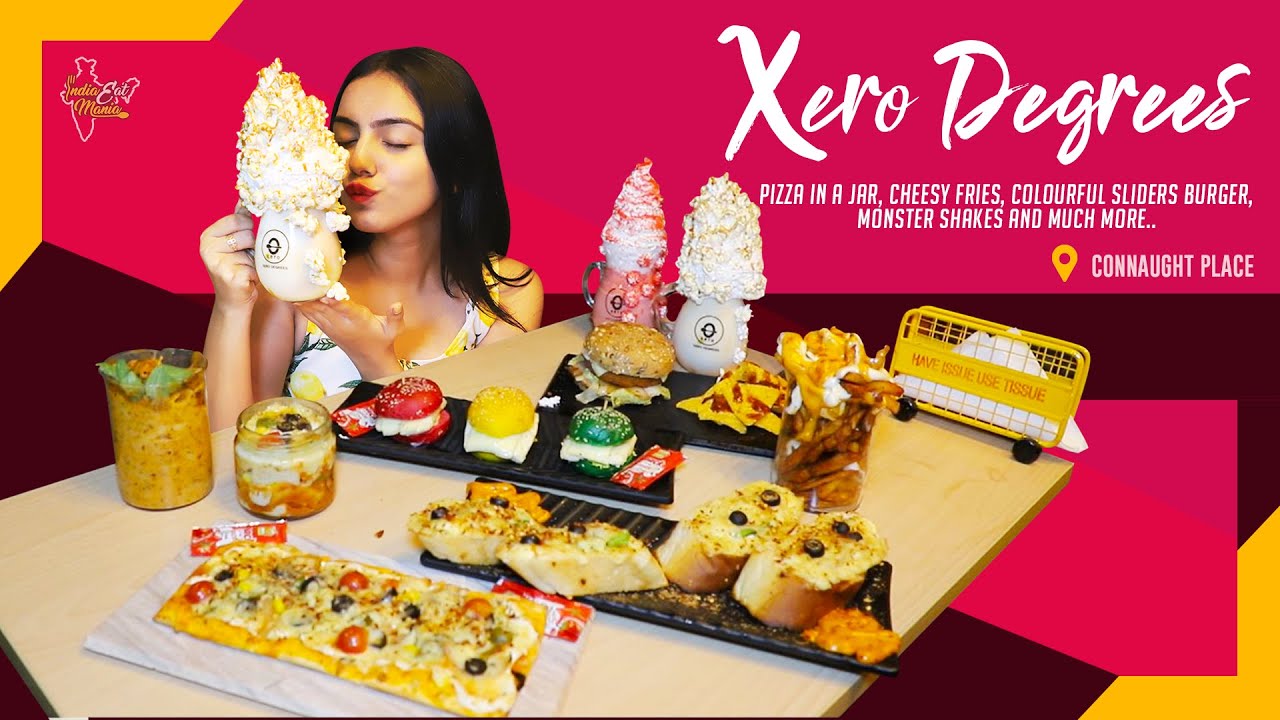 The Cheesiest Pizza in a Jar, Peri Peri Fries, Freak Shakes and Much More at Xero Degrees Cafe