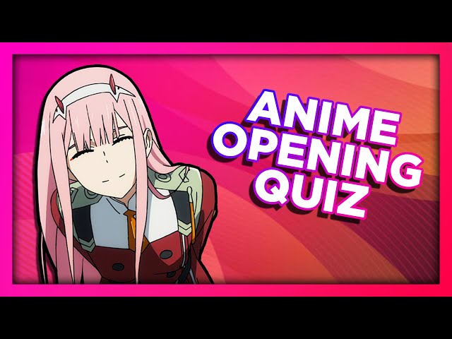 ANIME OPENING QUIZ - 75 Openings [VERY EASY - VERY HARD] : r/anime