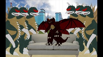 Destoroyah Players vs Gigan Players in a Nutshell | Roblox Kaiju Universe