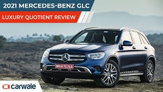 2021 Mercedes Benz GLC Review | Luxury Quotient |  Comfort and Luxury Features Explained | CarWale screenshot 5