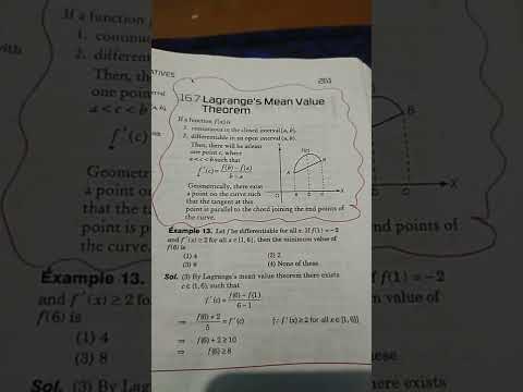 application of derivatives**Lagrange