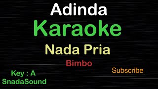 ADINDA-Lagu Nostalgia-Bimbo|KARAOKE NADA PRIA​⁠ -Male-Cowok-Laki-laki@ucokku