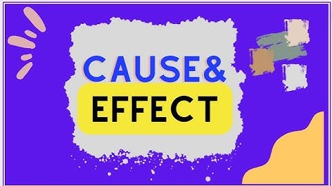 English 5 Quarter 4 Week 3 Cause and effect