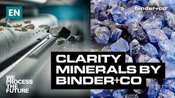 [EN] CLARITY Minerals by Binder+Co: Smart Sensor-Based Sorting for High-Purity Mineral Recovery