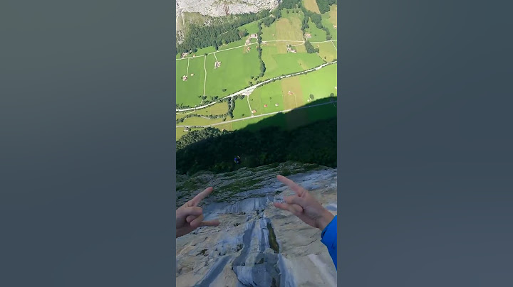 BASE jumping Switzerland