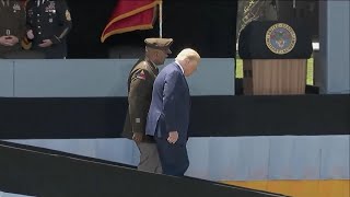 Trump Says Slippery Ramp, Lack of Handrail Caused Shaky Walk