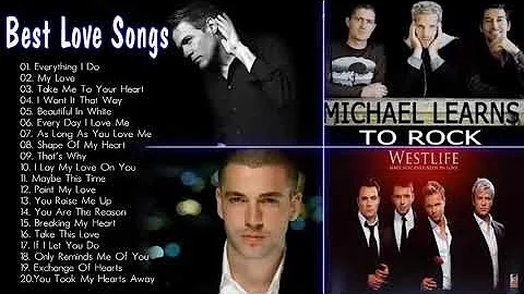 Bryan Adams, Westlife, Shayne Ward, MLTR, Backstreet Boys, Boyzone   Best Love Songs Of All Time