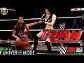 WWE Universe Mode: Paige vs Nikki Bella (RAW) 2K16 PC