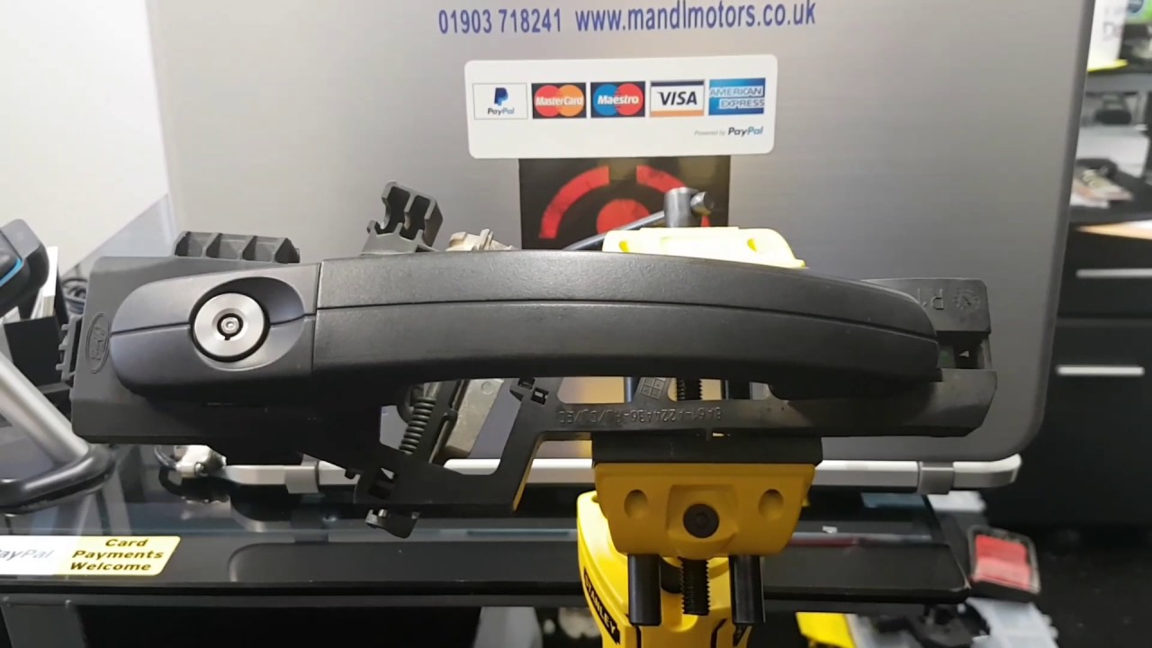 Ford Transit Connect high security replacement door lock replaced YouTube