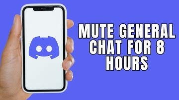 HOW TO MUTE GENERAL CHAT NOTIFICATIONS FOR 8 HOURS ON DISCORD