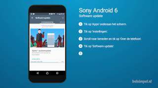 Tips & Tricks - Sony smartphone: Software update (Android 6)