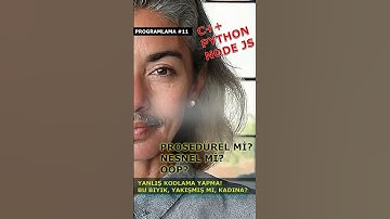 Programlama 11 - Prosedürel ve Nesnel Kodlama