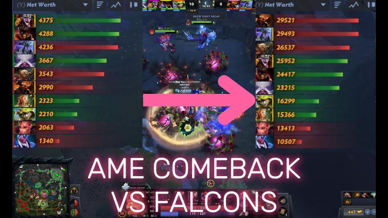 Ame Chaos Knight Tips and Tricks - COMEBACK VS FALCONS