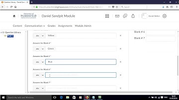 How to create short answer questions in Brightspace
