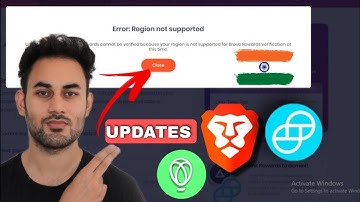 🚨 #uphold & #gemini  ( Error : Region not supported ) updates ? ✅ #brave #battoken