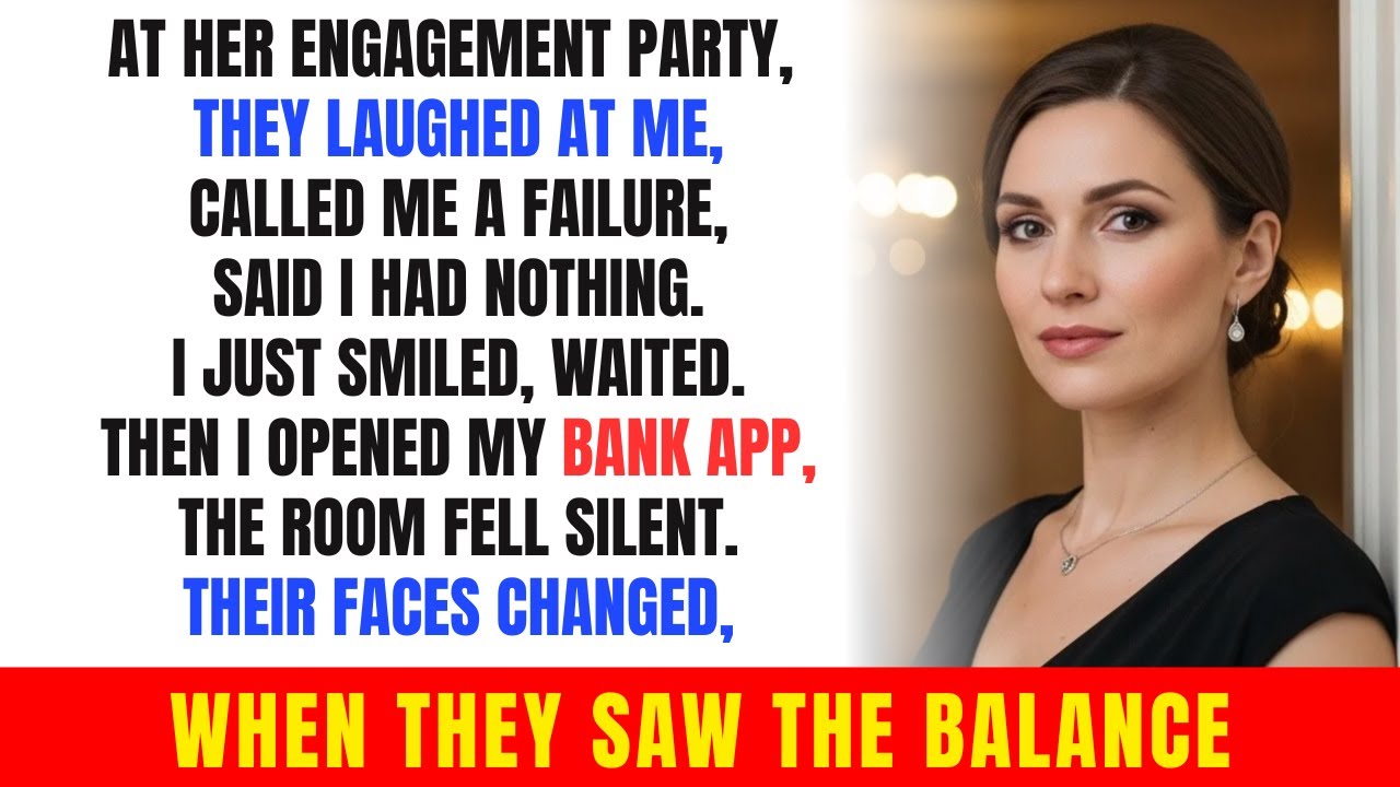 At My Sister’s Engagement Party, They Laughed at Me — So I Showed Them