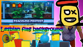 The Battle Bricks Peaceless 3 Star Protest Cheese Strat