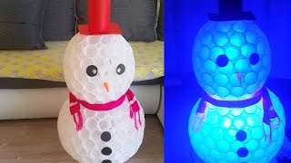 DIY SNOWMAN of CUPS | Amazing Holiday DIY Projects