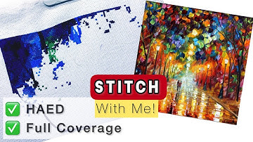 Stitch With Me HAED Farewell to Anger Full Coverage Cross Stitch
