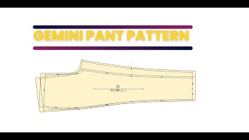 GEMINI PANT PATTERN