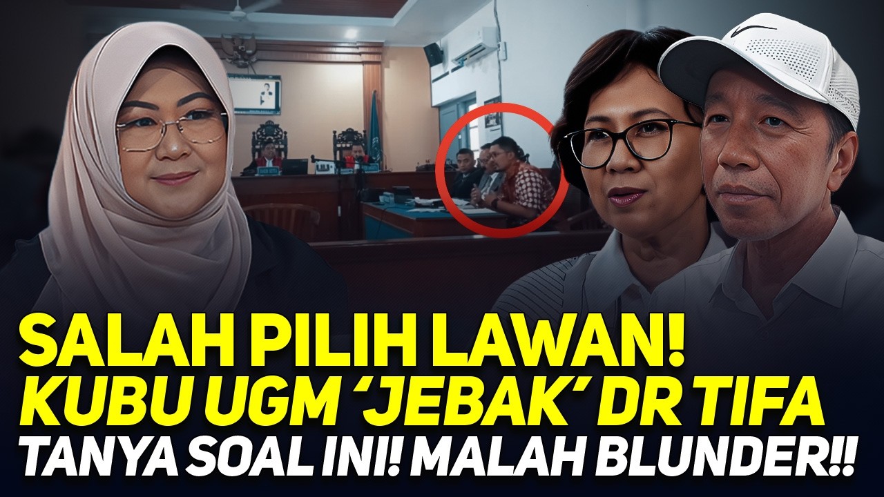 🔴LIVE! SALAH PILIH LAWAN! KUBU UGM 'JEBAK' DR TIFA TANYA SOAL INI! MALAH BLUNDER!!