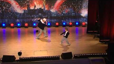 Elias och Jonathan - dans - Talang (TV4)