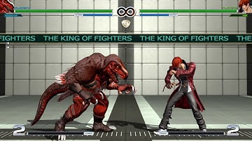 KOF XIV CBT v1.03 keyboard input test