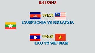 Lịch thi đấu AFF Cup 2018