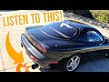 THE BEST EXHAUST!  HKS Carbon Ti for FD3S RX-7