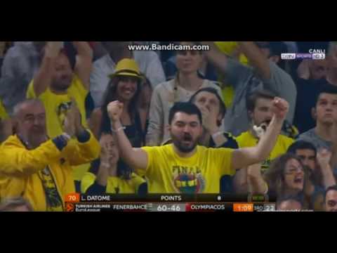 Fenerbahçe Olympiakos  final : 80-64 Euroleague THY Avrupa Ligi Final Four