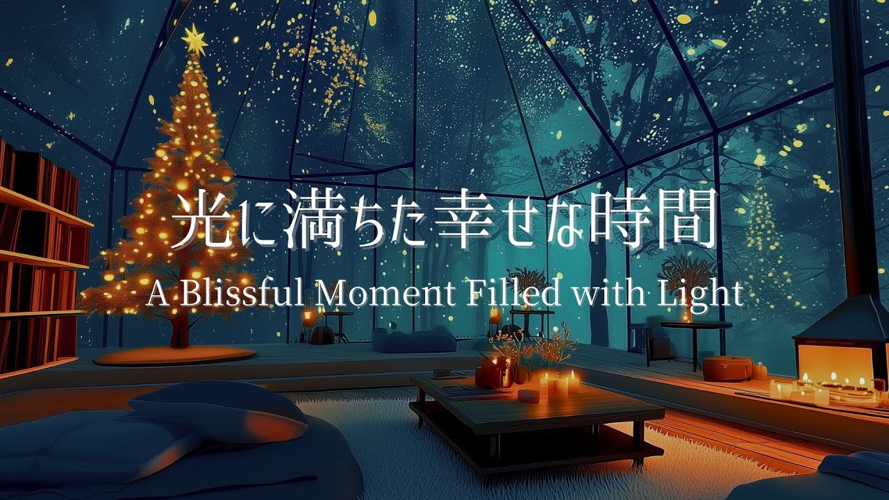 【冬のピアノ】疲れと心の重さがほどけ、やさしい光に満たされる夜｜リラックス・夜のリセット用