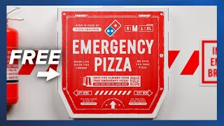 Here's how to get a free Domino's 'Emergency Pizza'