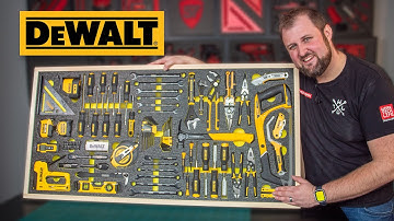 I Built The Ultimate DIY DeWalt Hand Tool Storage Display!