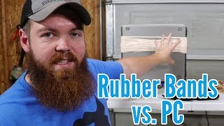 Can Rubber Bands Crush A Computer?