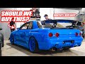 SHOULD WE ADD THIS NISSAN SKYLINE R32 GTR TO THE COLLECTION?! *500WHP 90S JDM SHOW CAR SURVIVOR*